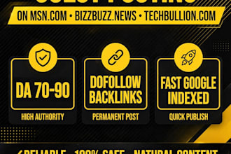 publish high da guest post on clipshort, bemorekinky da 50 plus