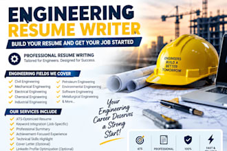 craft an engineering resume, tech resume, it resume and resume writing