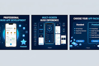 develop a custom android or ios mobile app for you