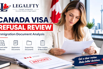 review canada visa refusal letters and immigration documents