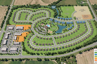 design a custom real estate map, property layout and development site plan