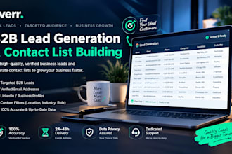 do b2b lead generation and contact list building