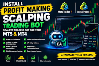 install profit making scalping trading bot, scalper trading bot for your mt5 mt4