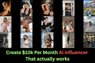 create consistent ultra realistic ai influencer character starter kit