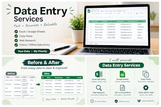 do data entry and typing