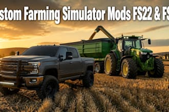 create custom farming simulator fs22 fs25 mods