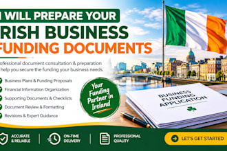 prepare your irish business funding documents