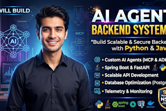 build ai agent backend systems with mcp, python, and java