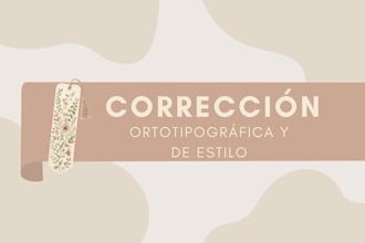 editaré tu relato o novela corta en español
