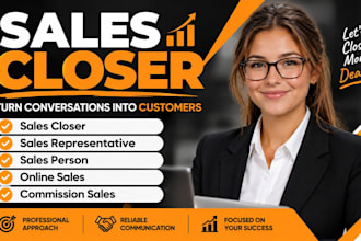 be sales closer commission based salesperson sales representative online sales