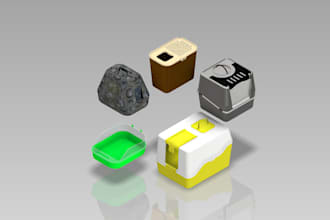 design your plastic or household product in 3d cad