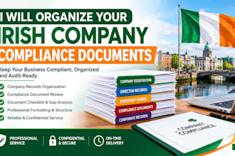 organize your irish company compliance documents