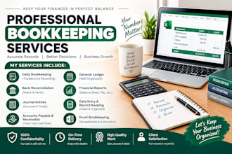 do quickbooks online bookkeeping, cleanup and bank reconciliation