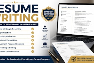 do professional detailed resume writing linkedin profile kradim