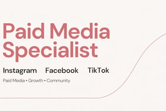 be your meta ads manager facebook and instagram paid media