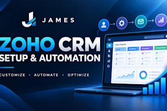 setup, customize and automate your zoho CRM