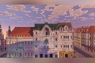 custom minecraft baroque gothic european buildings