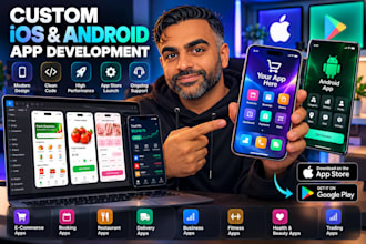 build a custom ios and android app