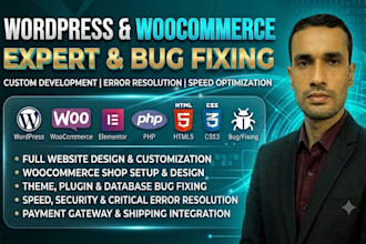 do wordpress woocommerce expert website design
