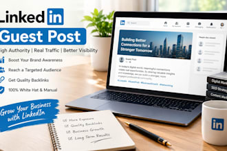 write aeo  linkedin guest post for ai search visibility