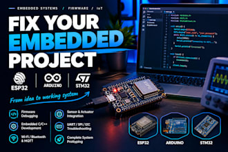 debug and fix esp32, arduino and stm32 firmware