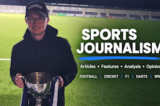 write professional football and sports articles
