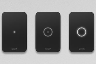 design smart security device and iot enclosure in 3d cad