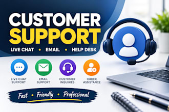 provide professional customer support and live chat