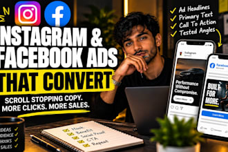 write facebook and instagram ad copy that converts