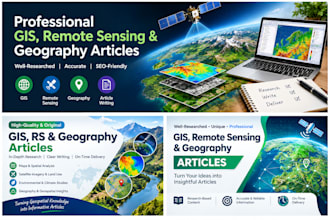 write gis remote sensing and geography articles