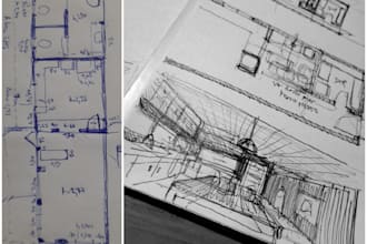 autocad 2d drafting from PDF sketch