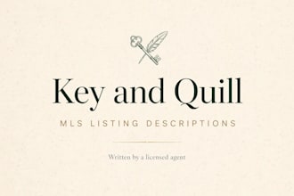 write a compelling mls listing description that sells your property
