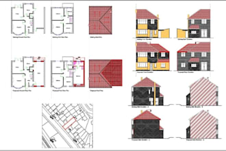 create uk planning permission drawings