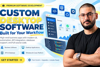 design and develop your custom desktop software