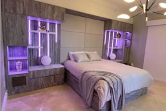 custom built in, feature wall or millwork design