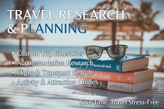 do travel research and hotel booking