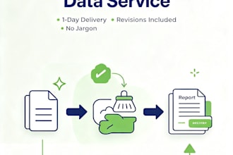 clean your data and organize it