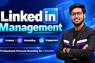be your linkedin manager for b2b authority