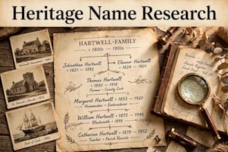 research ancestral names and family heritage baby names