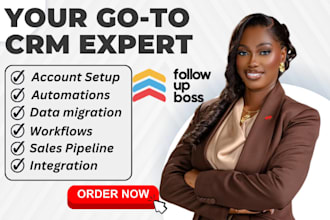 setup follow up boss CRM for lead management and follow up
