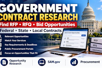 find government contracts rfp rfq and bid opportunities
