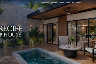 build a responsive custom website with cms and admin dashboard
