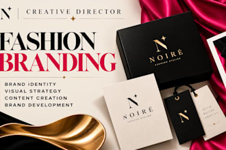 be your creative director for fashion branding and brand identity