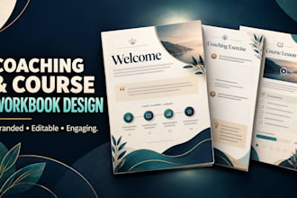 design a coaching client onboarding or canva course workbook