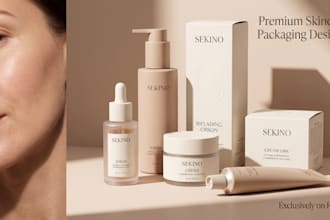 design your premium skin care products