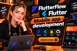 build flutterflow app, flutter flow and be flutterflow mobile app developer mvp