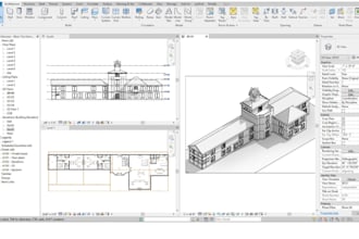 design your floor plan blueprints with revit