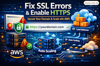 fix SSL errors and enable https for your domain