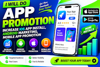 app promotion increase ios app install, android marketing, mobile app promotion