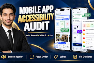 audit mobile app accessibility for eaa wcag 2 2 compliance with detailed report